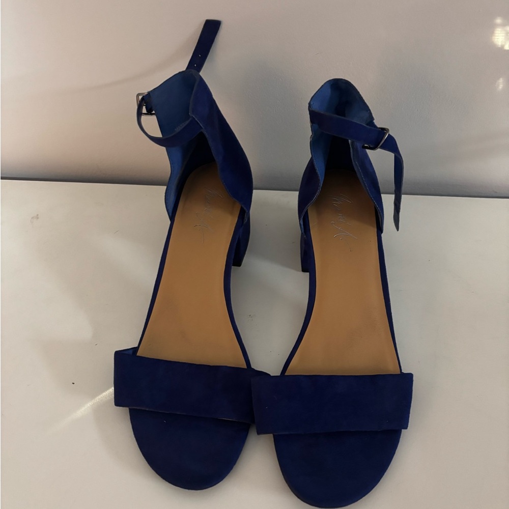 Elegant Blue Women's Heels